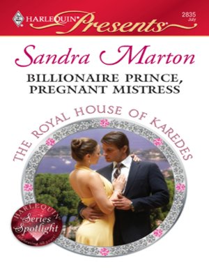 cover image of Billionaire Prince, Pregnant Mistress